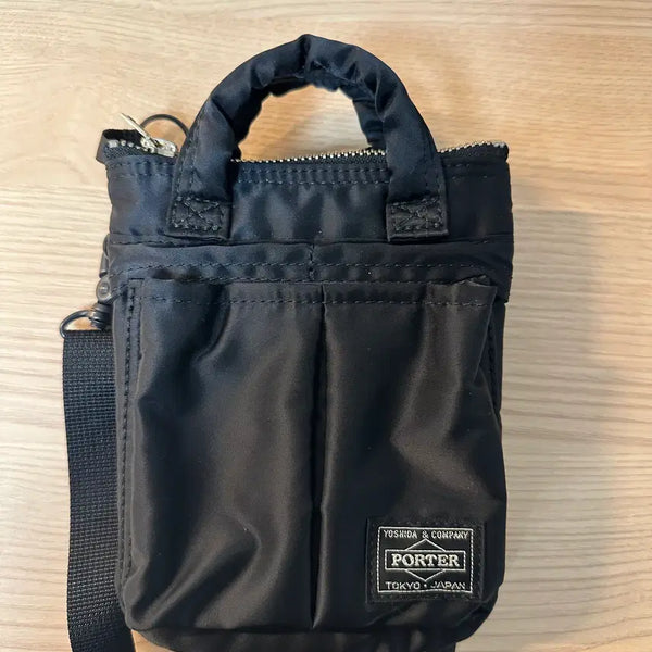[BUNJANG] Porter Howl Mini Helmet Bag Black / 포터 하울 헬멧백 미니 블랙(Howl Helmet Bag)