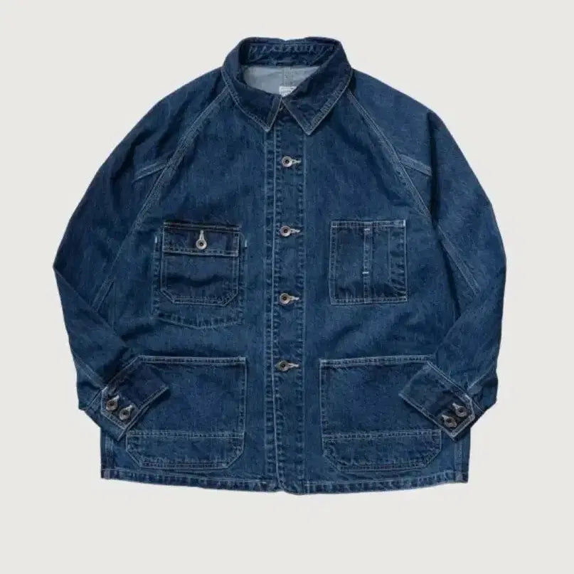 [BUNJANG] Ordinary Fits US Coverall Jacket Used Wash Size 36 / ORDINARY FITS 오디너리핏츠 US 커버올 36 사이즈
