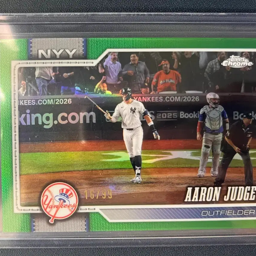 [BUNJANG] Aaron Judge 2026 Topps Chrome Variations 99 Limited Jersey Card / (애런 저지) 2026 탑스 크롬 베리에이션 99한정