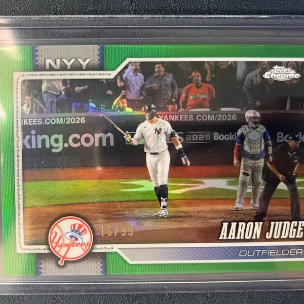 [BUNJANG] Aaron Judge 2026 Topps Chrome Variations 99 Limited Jersey Card / (애런 저지) 2026 탑스 크롬 베리에이션 99한정