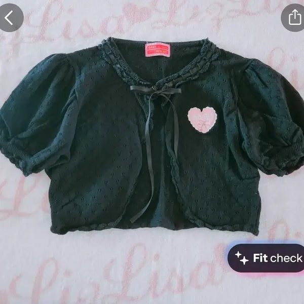 [BUNJANG] Baby The Stars Shine Bright Gyaru Cardigan Bolero Logol Top Liz Lisa Ank Rouge / 베이비더스타즈샤인브라이트 갸루 가디건 볼레로 로걀탑 리즈리사 앙크루즈