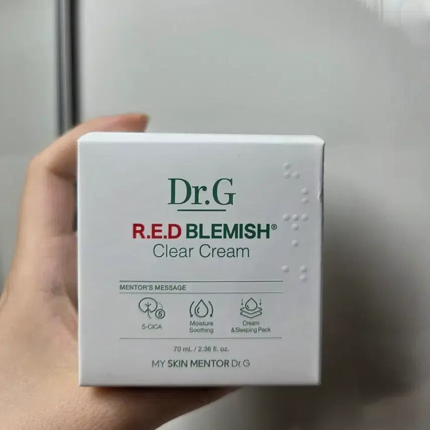 [BUNJANG] Dr.G Red Blemish Clear Cream 70ml / 닥터지 레드블레미쉬 클리어 크림 70ml