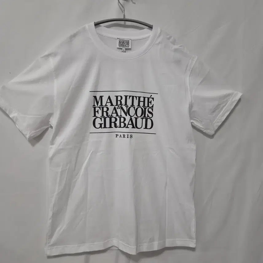[BUNJANG] Marithe Francois Girbaud Logo Short Sleeve T-Shirt / 마리떼 프랑소와 저버 반팔티 화이트 반팔