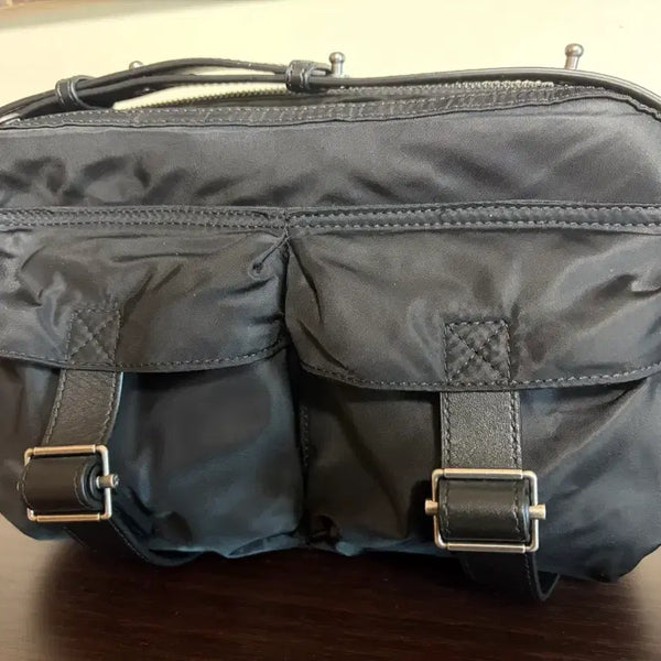 [BUNJANG] YOUTH Camera Bag Black Nylon Leather / 유스 카메라백 블랙