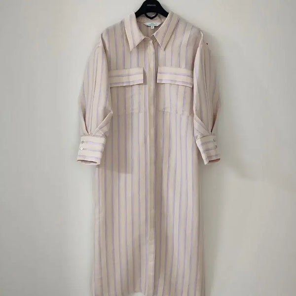 [BUNJANG] And Other Stories Puff Sleeve Shirt Dress / 앤아더스토리즈 퍼프소매 셔츠 원피스