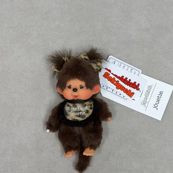 [BUNJANG] Jueati Leopard Print Monchhichi Doll / 쥬에티 쥬에띠 레오파드 호피 몬치치