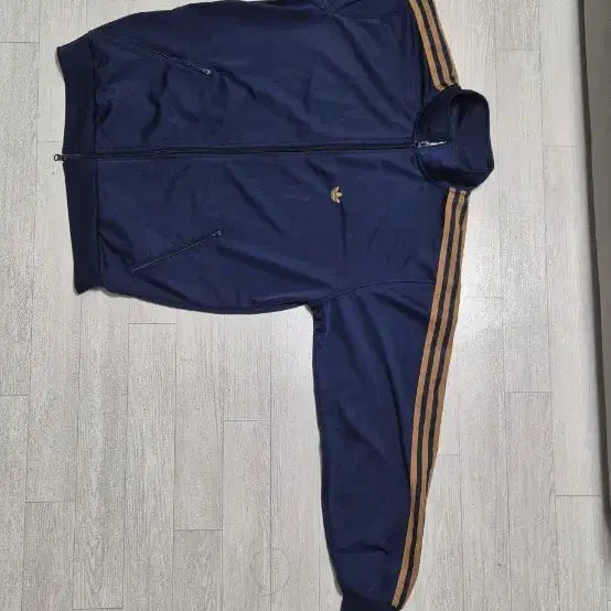 [BUNJANG] Adidas BB Track Top Navy/Orange JD5268 / 아디다스/BB 트랙탑 - 네이비:오렌지 / JD5268 급처