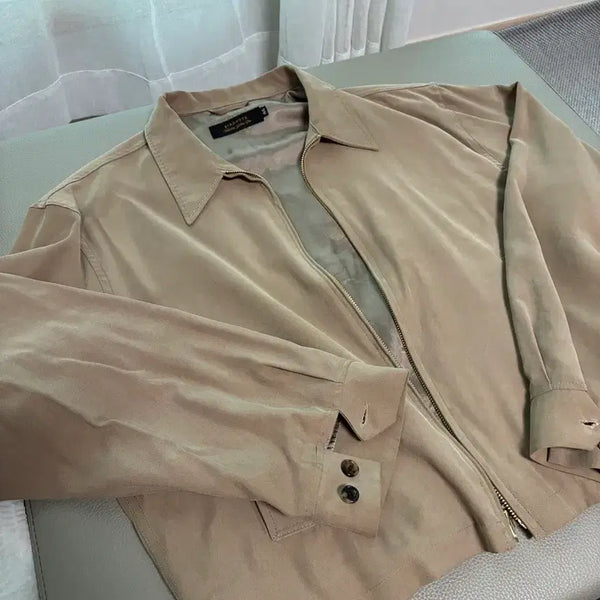 [BUNJANG] Bird Note Ricky Jacket Beige Size 44 / 버드노트 리키자켓 44