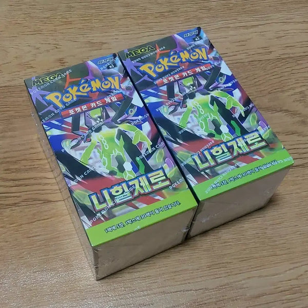 [BUNJANG] Pokemon Card Nihil Zero Unsealed Box Bundle Set / 포켓몬카드 포케카 니힐제로 미개봉 박스 슈링크 O 2개 일괄