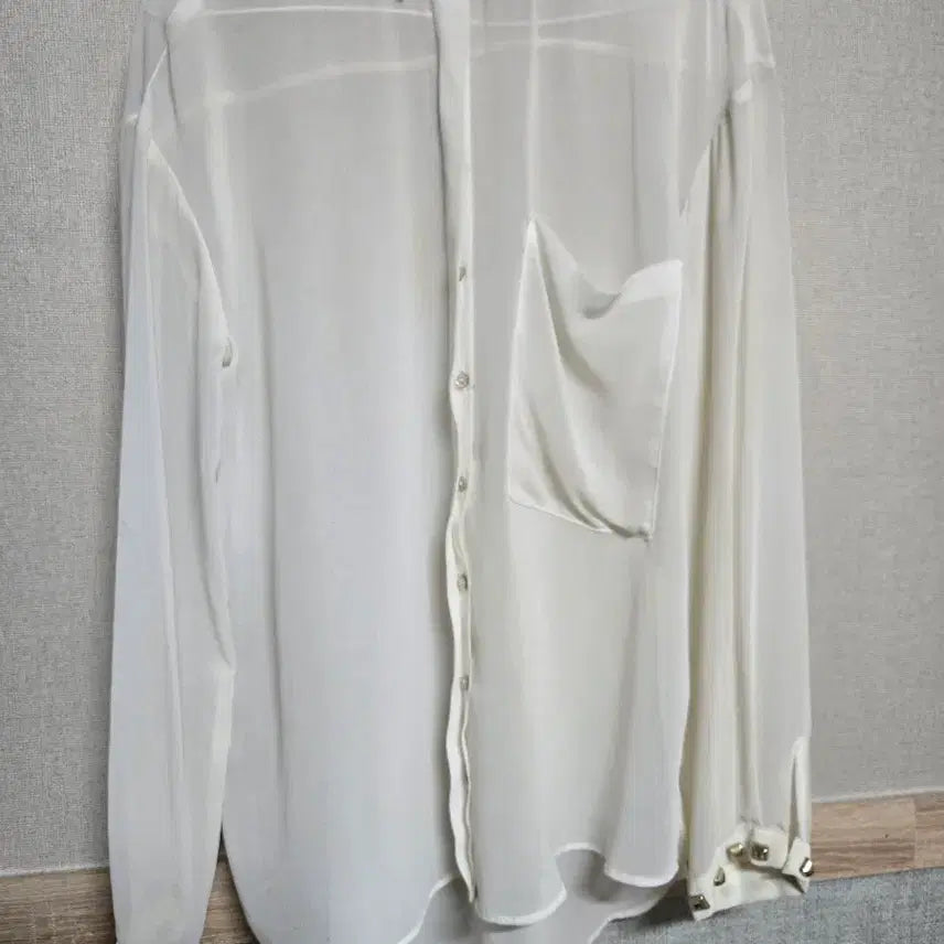 [BUNJANG] Zara Basic White Shirt (M) / ZARA BASIC 화이트 셔츠 M