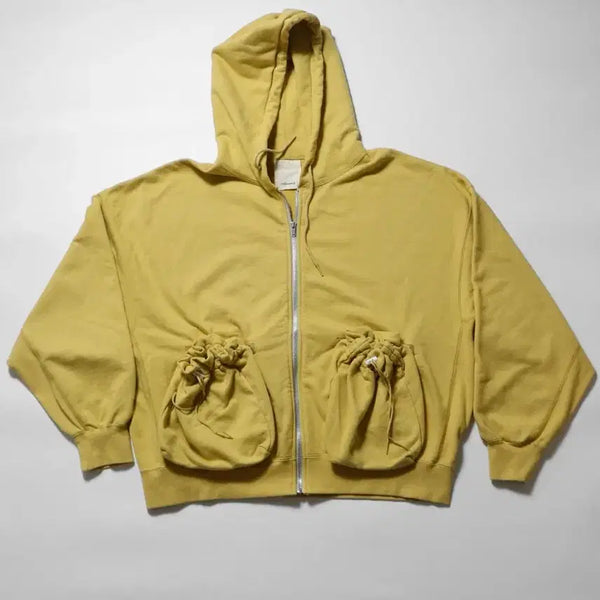 [BUNJANG] Refomed Hooded Zip-Up Yellow / Refomed 후드집업