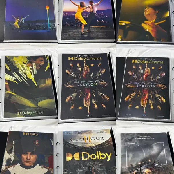 [BUNJANG] Dolby Cinema A3 Movie Posters - La La Land, Whiplash, Babylon, Napoleon, Gladiator, Twisters / [박스포장] 돌비 시네마 포스터 A3 영화 메가박스 라라랜드 위플래쉬 바빌론 나폴레옹 글래디에이터 트위스터스
