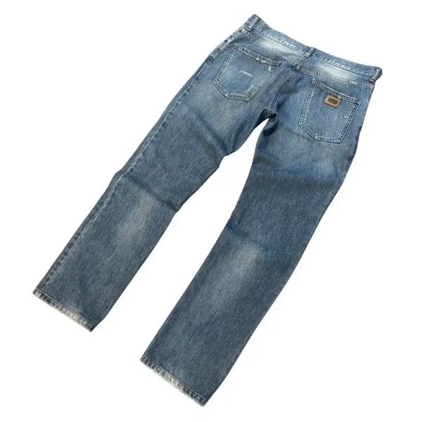 [BUNJANG] Dolce & Gabbana Distressed Archive Denim Pants / 돌체앤가바나 디스트레스드 아카이브 데님팬츠 (36)