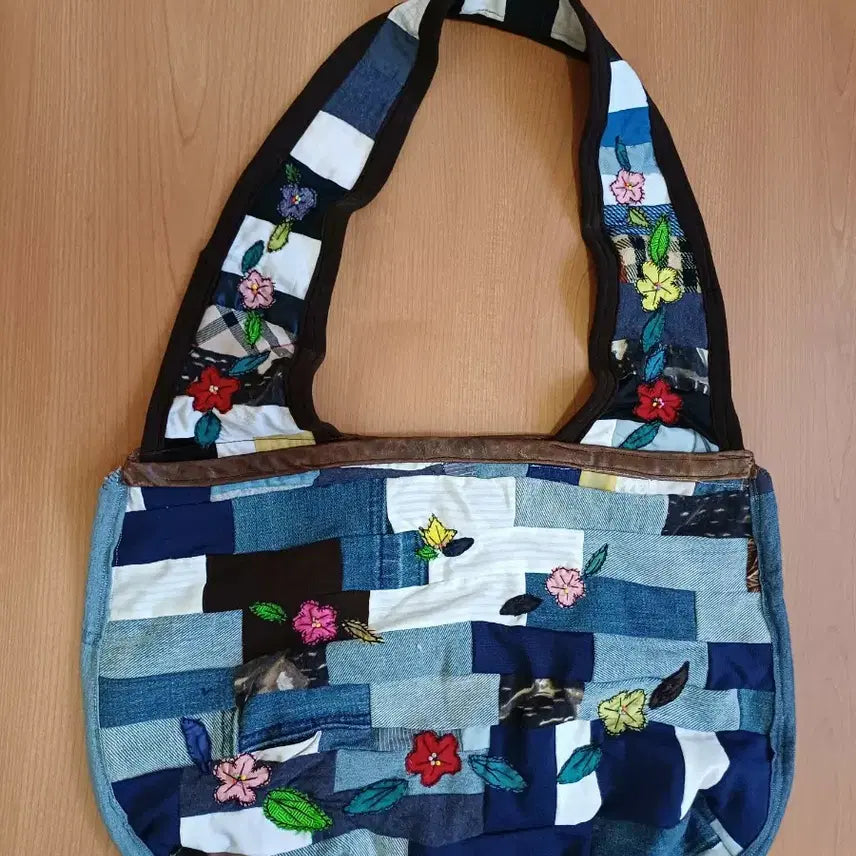 [BUNJANG] Handmade Patchwork Shoulder Bag / 수제 패치워크 가방(숄더백)