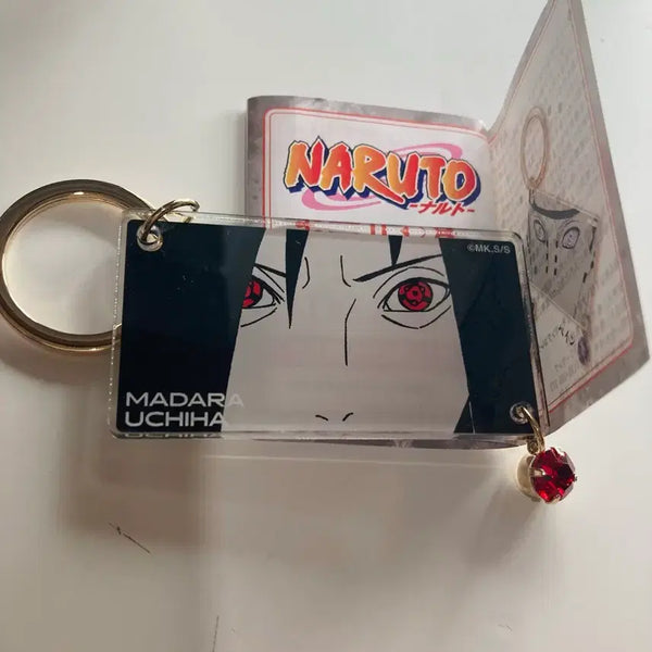 [BUNJANG] Naruto Uchiha Madara The Eyes Keyring / 나루토 우치하 마다라 점프샵 더아이즈 키링