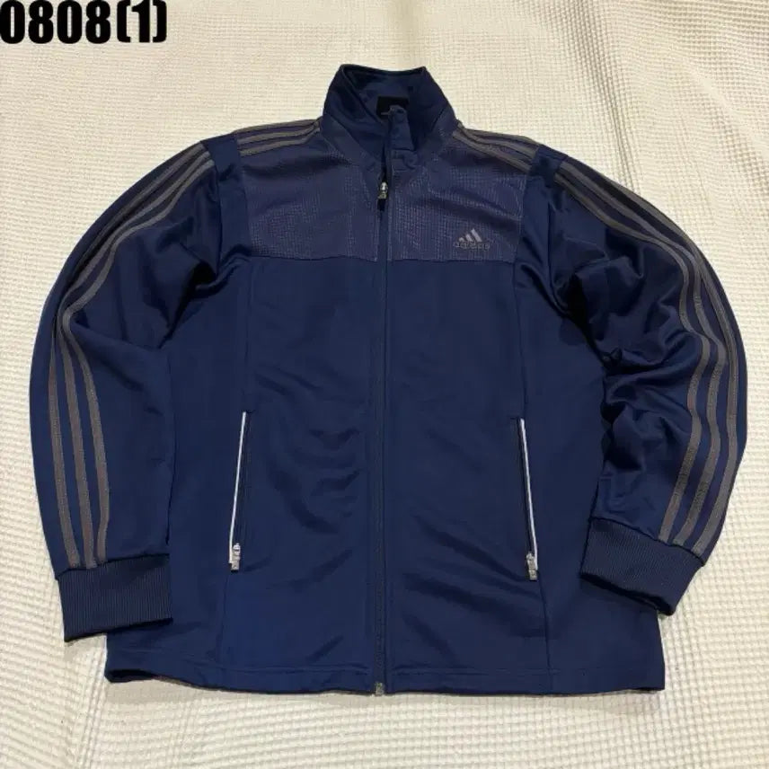 [BUNJANG] Adidas Training Full-Zip Jacket Navy L / 아디다스 트레이닝 상의 집업 자켓 100 L