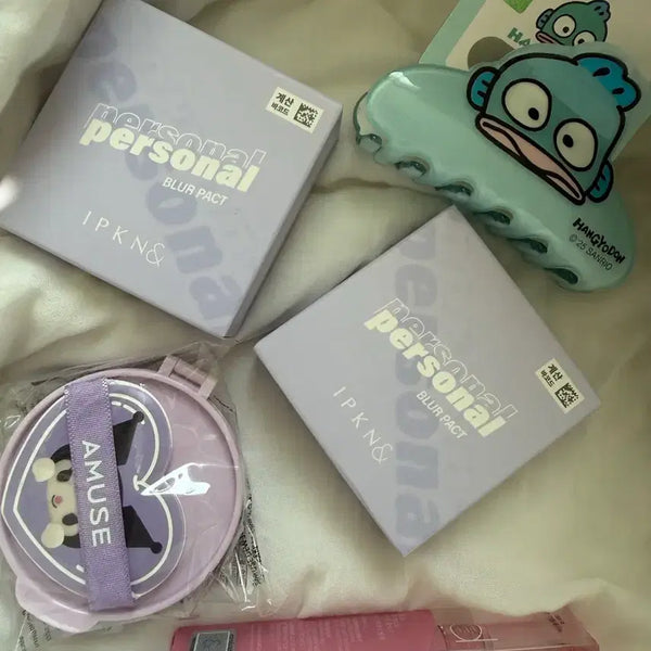 [BUNJANG] Daiso Powder, Amuse Cushion, Rom&nd Gloss Bundle Set / 화장품처리(립글로즈파우더리필쿠션)
