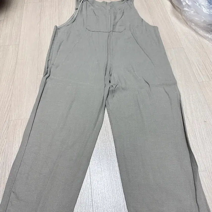 [BUNJANG] Linen Bib Overalls Jumpsuit / 린넨 멜빵바지 점프수트