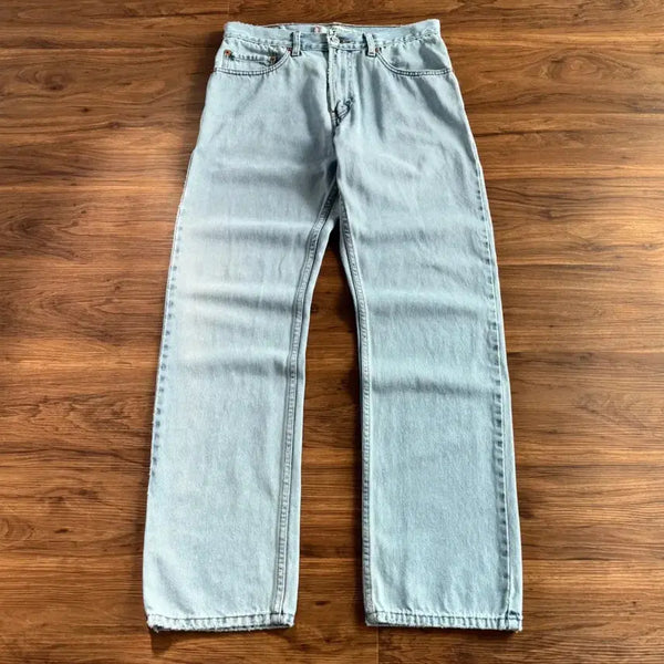 [BUNJANG] Levi's 505 Light Blue Denim Pants (2000s) / [32]00's 리바이스 505 라이트블루 데님 팬츠