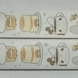 [BUNJANG] Popo Delicious Yum Yum Kiss Cut Sticker Set / [마테띵] 포포 맛있게 냠냠 키스컷