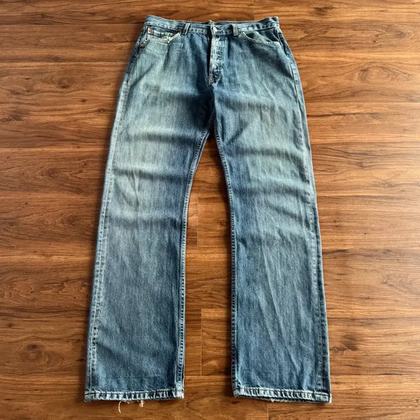 [BUNJANG] Levi's Vintage Washed Denim Pants / [34]00's 리바이스 유럽 501 빈티지 워싱 데님 팬츠