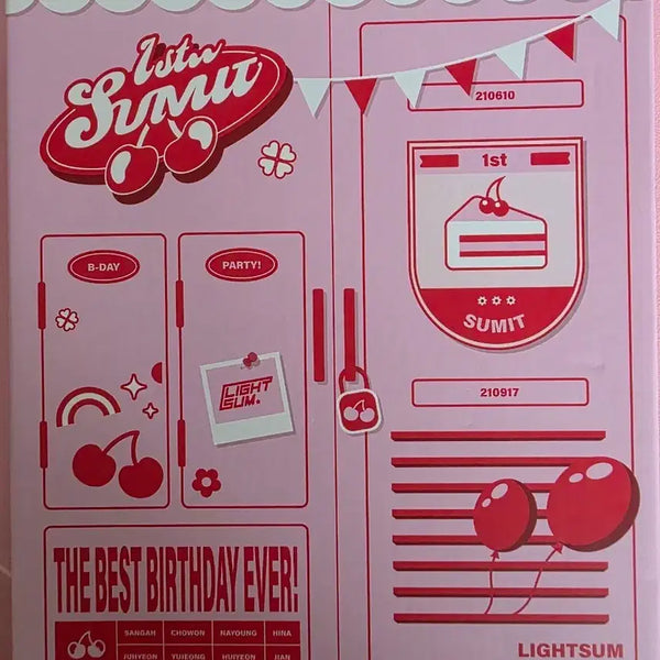 [BUNJANG] LIGHTSUM SUMIT 1st Generation Fanclub Kit / 라잇썸  썸잇 1기 키트