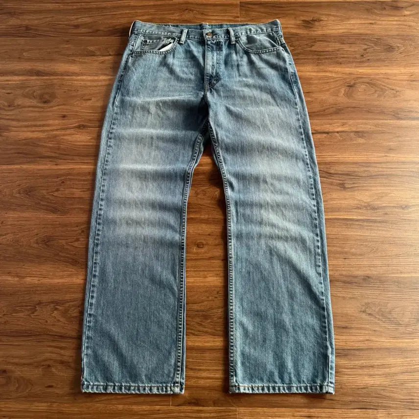 [BUNJANG] Levi's 569 Vintage Fading Wide Denim Pants W121 / [34]리바이스 569 빈티지 페이딩 와이드 데님 팬츠 W121