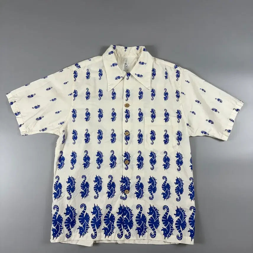 [BUNJANG] Anatomica Hawaiian Shirt / 아나토미카하프셔츠S