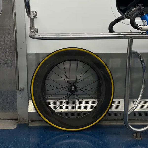 [BUNJANG] Novatec 88 Rim Rear Wheelset (3k Glossy) with Cog, Lockring, Tires, and Tube / 노바텍 88림 리어 판/교