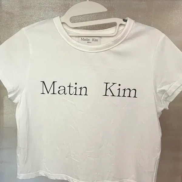 [BUNJANG] Matin Kim Logo T-Shirt / 마뗑킴 반팔