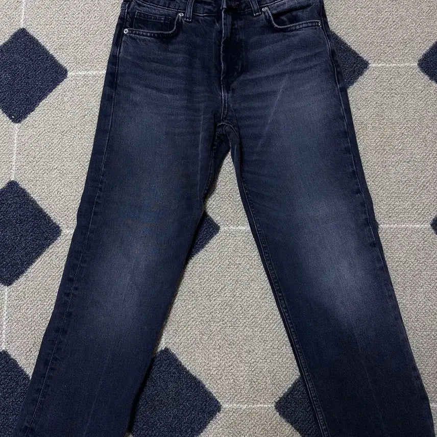 [BUNJANG] Zara Black Straight Fit Jeans / 자라 블랙진