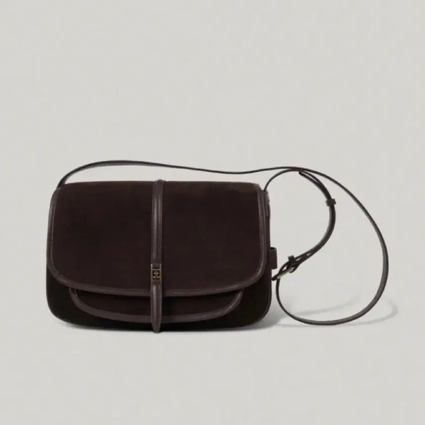 [BUNJANG] Pol'Neua Suede Post Bag / 폴뉴아 스웨이드 포스트백