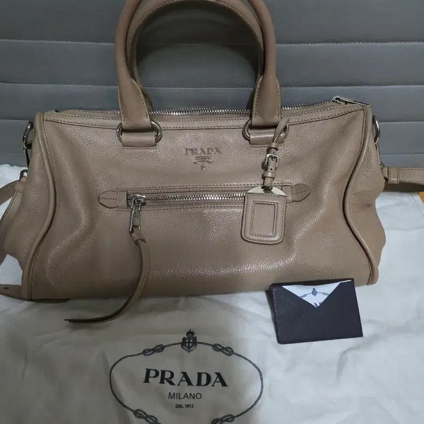 [BUNJANG] Prada Vitello Phoenix Motorbag Tote Bag BL0805 / 프라다 비텔로 피닉스 모터백 토트백 bl0805