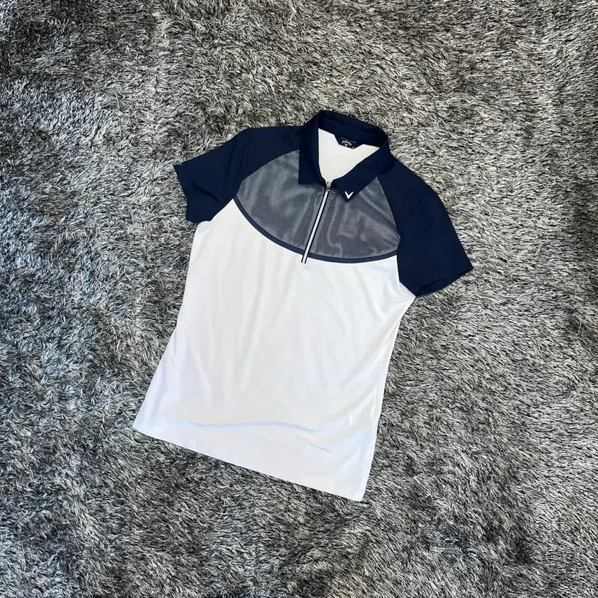 [BUNJANG] Callaway Women's Short Sleeve Polo Shirt (Size 90) / 켈러웨이 여성 골프 반팔 카라 티셔츠 (90)
