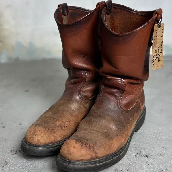 [BUNJANG] Red Wing 1105 Pecos Boots - 10B (US 10.5) - Made in USA / [270] 90's USA 레드윙 1101 페코스 부츠 하드에이징  웨스턴 부츠