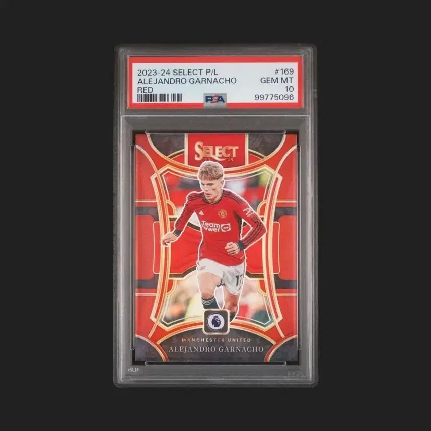 [BUNJANG] 2023-24 Panini Select Premier League Garnacho Red PSA 10 / 23-24 파니니 셀렉트 PL 가르나초 레드 PSA 10