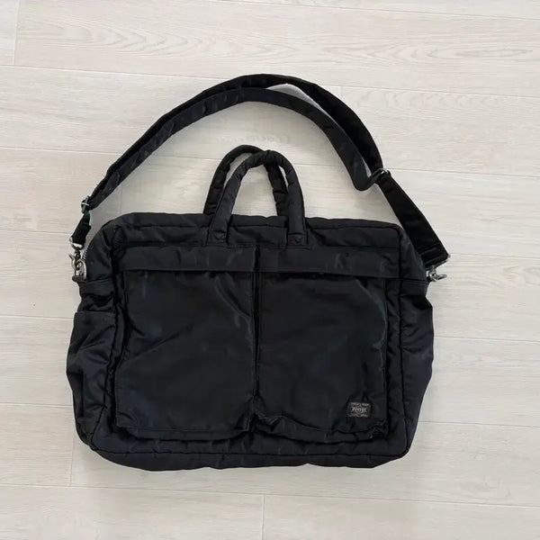 [BUNJANG] Porter Tanker 2Way Briefcase (Black) / PORTER TANKER 2WAY BRIEFCASE (Black)