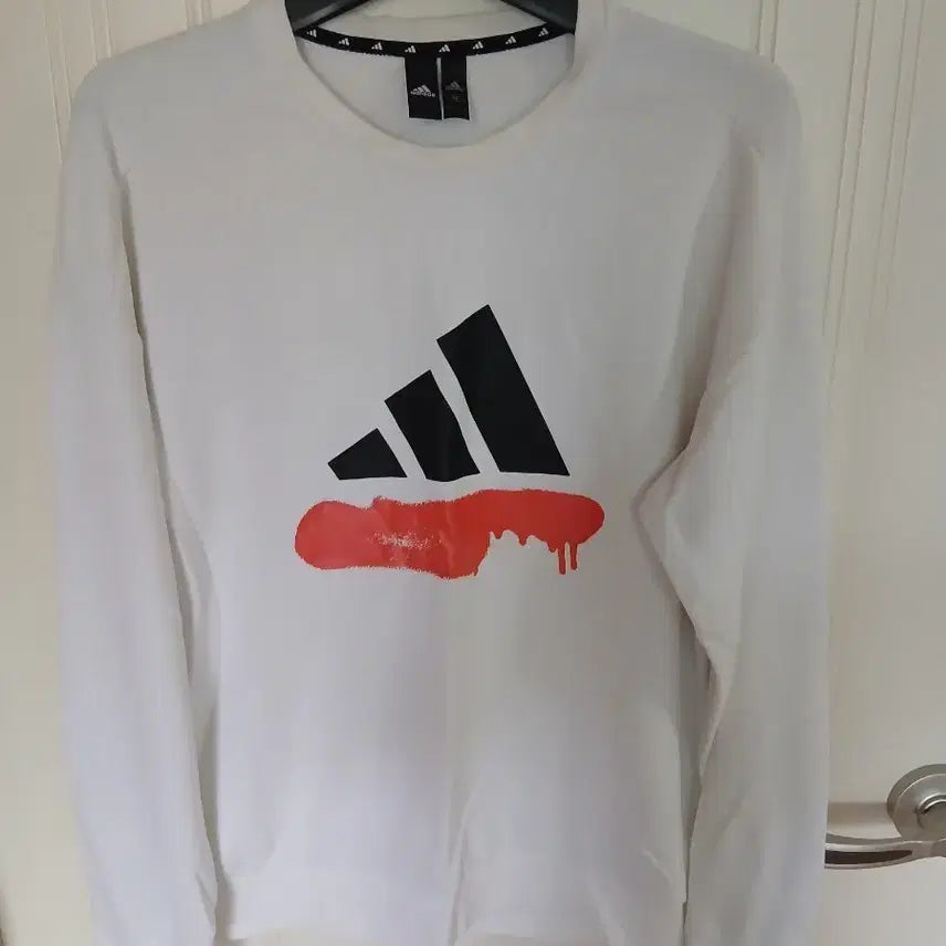 [BUNJANG] Adidas Sweatshirt White Size 105 / 아디다스 맨투맨 흰색  105