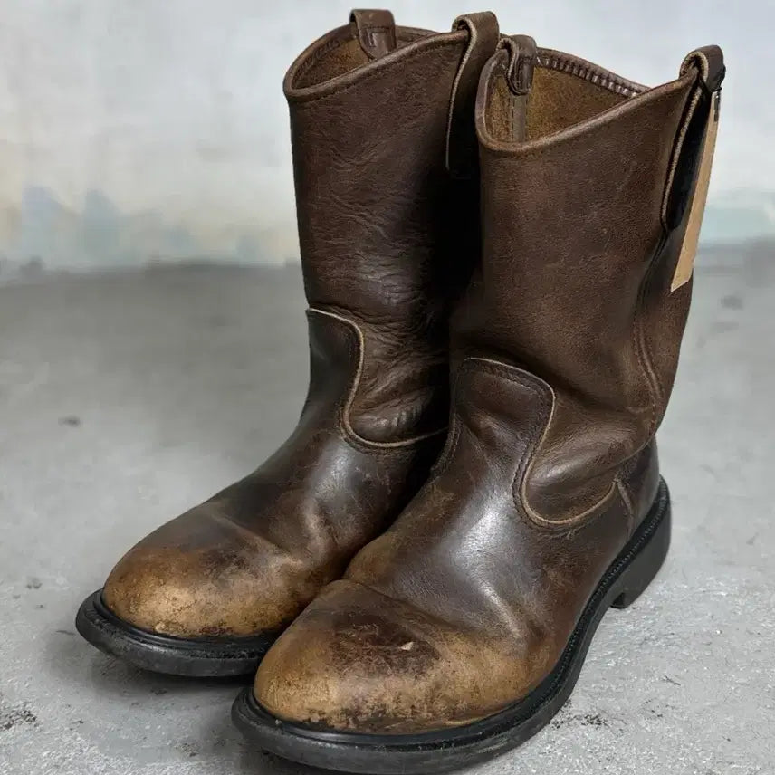 [BUNJANG] Red Wing 1124 Pecos Western Boots / [280] 90's USA 레드윙 1124 페코스 부츠 하드에이징  웨스턴 부츠