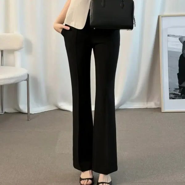 [BUNJANG] Office Look Summer Bootcut Slacks - Size M / [1번입은새제품무방] 정가 5만원대 오피스룩 정석핏 여름 부츠컷 슬랙스 M사이즈