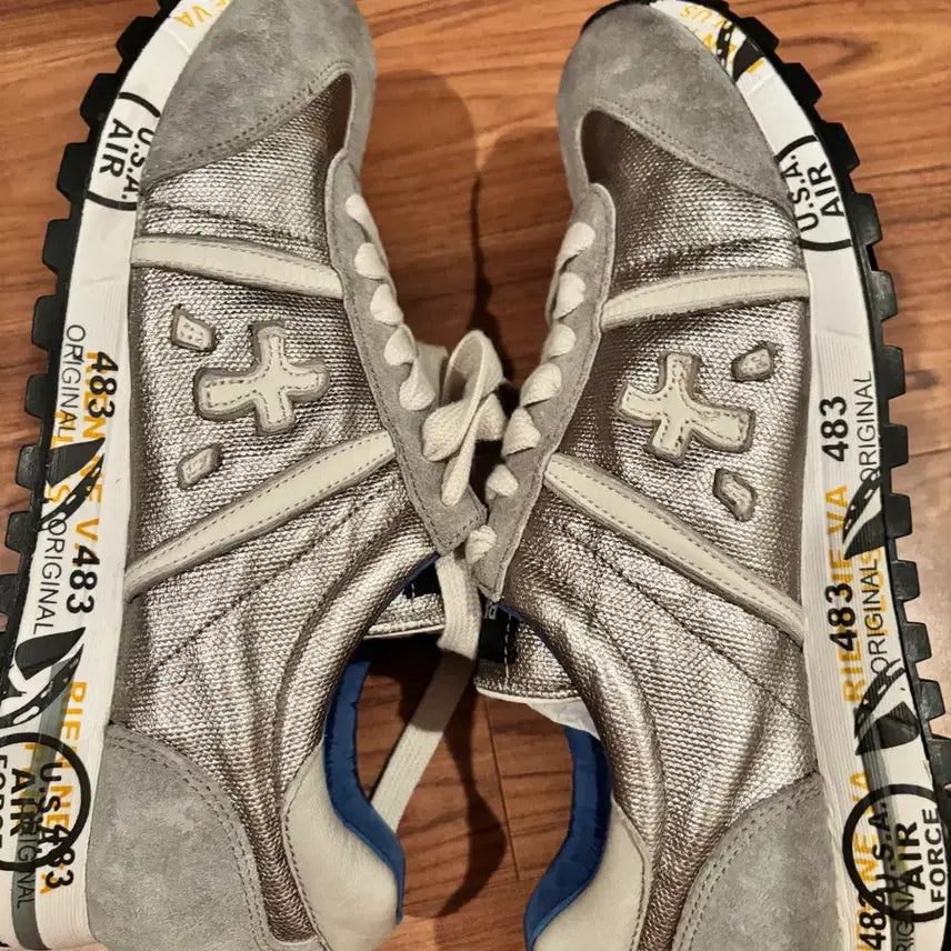 [BUNJANG] Premiata Lucy Sneakers Silver 483 (Size 37) / 새상품) 프리미아타 루시 스니커즈 실버 483 37사이즈