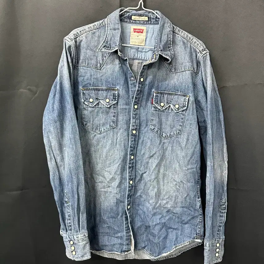 [BUNJANG] Levi's Western Denim Shirt / 리바이스 웨스턴 데님 셔츠