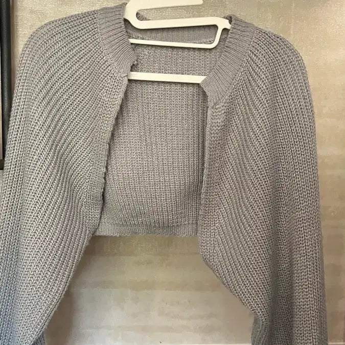 [BUNJANG] Cropped Bolero Cardigan / 크롭 볼레로 가디건