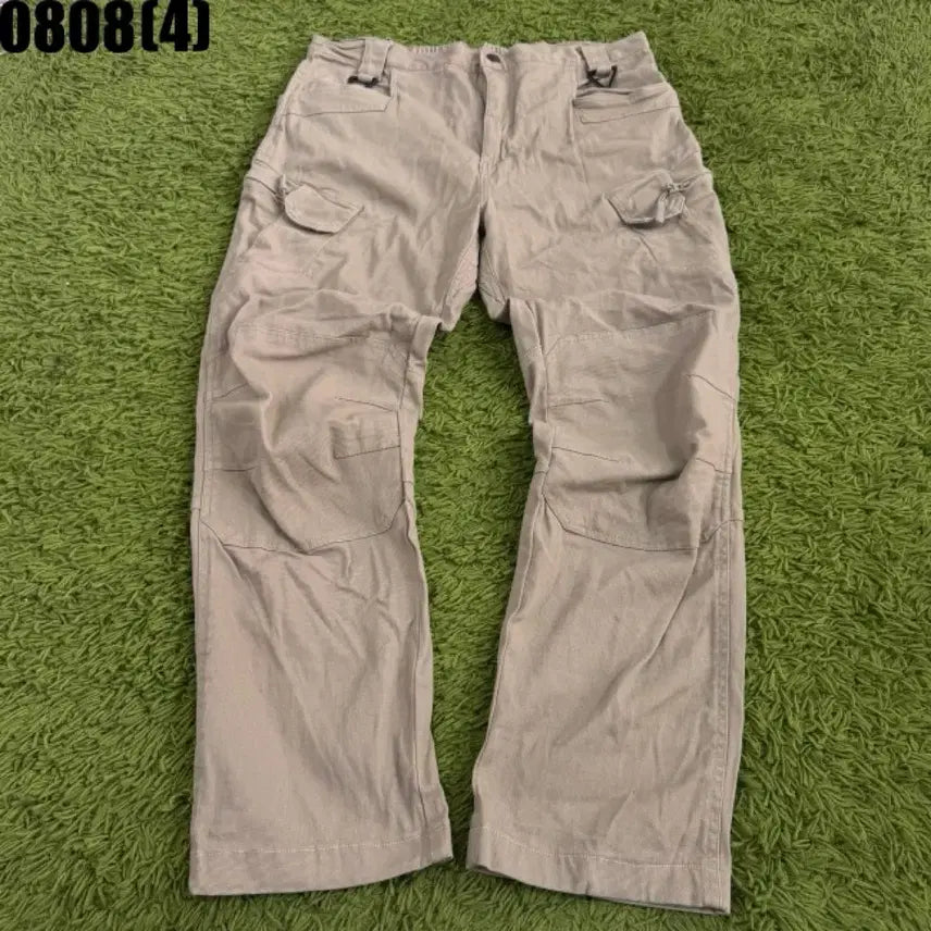 [BUNJANG] HAN WILD Khaki Cargo Pants / HAN WILD 카키색 카고 팬츠