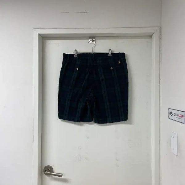 [BUNJANG] Polo Ralph Lauren Tartan Plaid Shorts Size 34 / 폴로 랄프로렌 타탄 체크 반바지 34