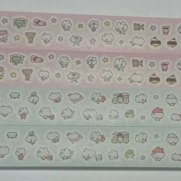 [BUNJANG] Kitty Cuts Kiss-cut Stickers (2 Types) / [마테띵] 키티카즈 키스컷 2종