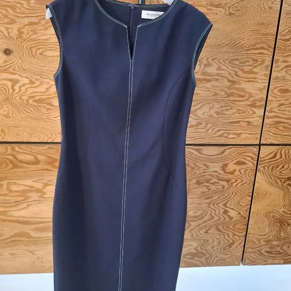 [BUNJANG] MOJO.S.PINE Navy Sleeveless Midi Dress / 모조에스핀 네이비 슬리브리스 원피스