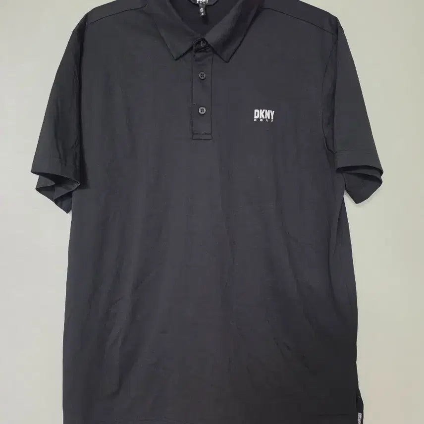 [BUNJANG] DKNY Men's Golf Short Sleeve Polo Shirt Black / (100) DKNY 남성골프 반팔 카라티 블랙