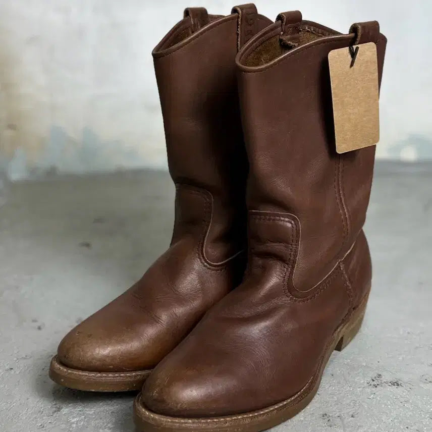 [BUNJANG] Red Wing 1155 Pecos Boots - Vintage Western Work Boots / [275] USA Made 레드윙 1155 페코스 부츠 빈티지 웨스턴 부츠
