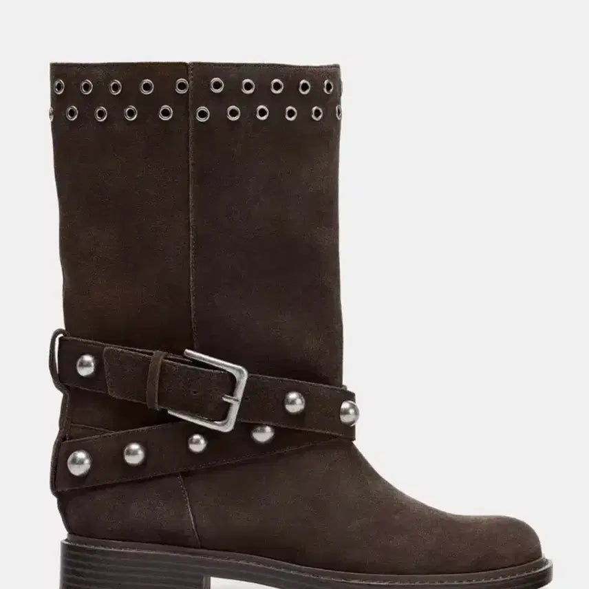 [BUNJANG] Zara Suede Studded Ankle Boots / 자라 스웨이드 스터드 앵클 부츠 zara 이번주 주말만 할인